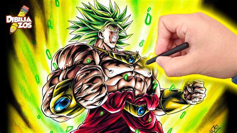 como dibujar a broly|COMO DIBUJAR A BROLY FULL POWER [BIEN .